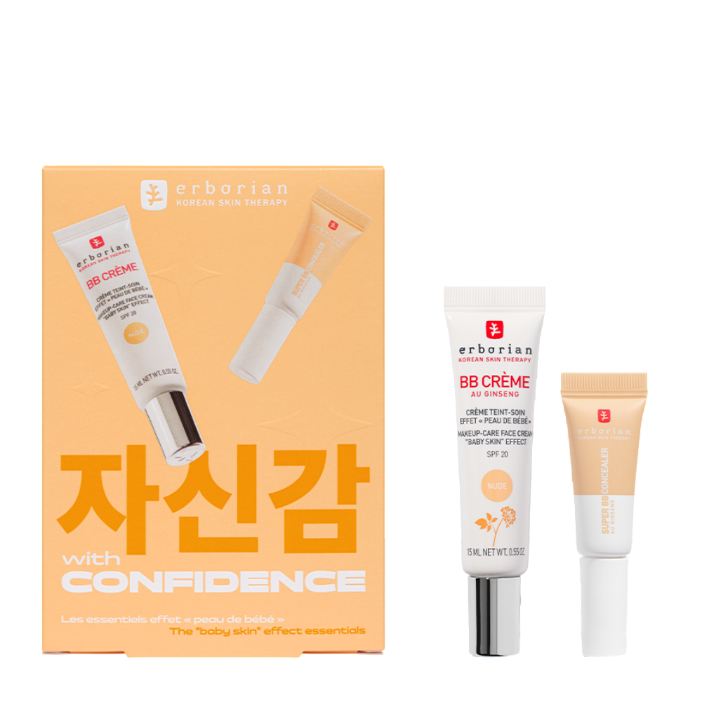 ERBORIAN With Confidence Gift Set - Набір для ефекту шкіри, як у немовляти ERBORIAN With Confidence Gift Set - Набір для ефекту шкіри, як у немовляти